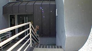 Curious granny cougar seduces young girl into wet pussy licking and rough play.