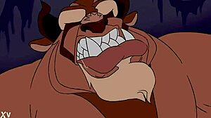 Beast Bodybuilder Muscles Grow Furry Cock Bulges Massive