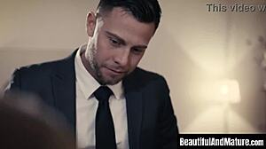 darla crane's naughty granny tease turns into rough big cock pounding