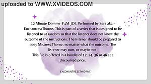 Hey, listen to my femdom joi guiding your every stroke to that big release.