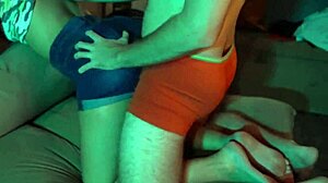 Wanna see how I teased him till he exploded cum right in his tight underwear? 