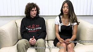 doctor, is this unusual family therapy with two milfs tricking the patient?