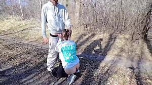 Heart-Racing Camping Thrill Road Head Outdoor Fuck Almost Caught Shower Bliss