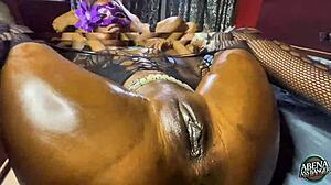 Two skinny small tits teens lingerie play leads to big black cocks hardcore 4some doggystyle