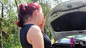 foda com o cu empinado na estrada me faz gozar tanto com rikardo fantasma e mary redqueen assfucking wild