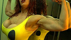 Worship My Massive Muscular Biceps and Huge Tits Baby!