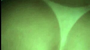 horny black amateur slurps huge cock on beach encounter