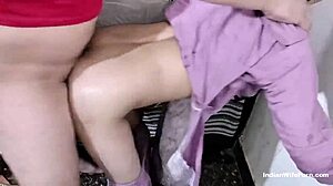 me and my indian wife felt burning desires explode during bedroom sex that hot afternoon