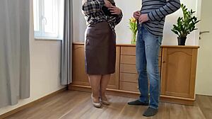 no sex but cum all over your mother-in-law's fat juicy ass