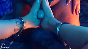 Bratty Footjob Training Worship