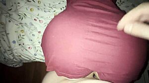 Hot Stepmom Night Fuck Ends With Condom Cum Inside Her Wet Pussy