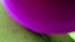 check out this creamy anal dildo play with her plump ass