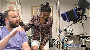 Dr Tampa Pounds Miss Mars' Big Tits Ass in Exam!