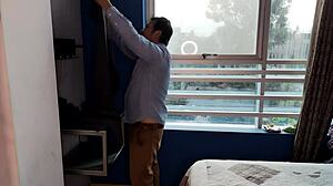 sastre fucks peruvian teen pussy doggystyle then creampies her deep