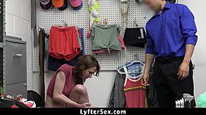 i spy fresh-faced tristan summers punished riding cock in office