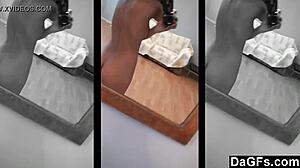 wanna grope my shaved teen tits in the mirror?