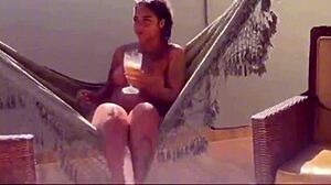 Hot Internet Babes Party Turns Into Wild Latina Orgy Fuckfest