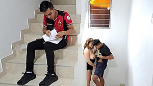 Best Friend's Girlfriend Sucks My Thick Cock In Secret