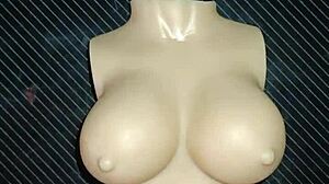 a dolly winces but loves my cock stretching her tiny shaved vagina so deep missionary style