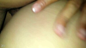 Wife Bent Over Taking Venezuelan Cock Doggystyle and Blowjob Action