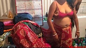 Indian wife saree fuck husband hardcore homemade orgasm in home by localsex31