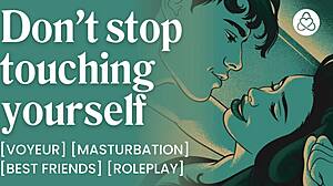 hey best friend caught me jerking off now watch me stroke while you cream your pussy pov