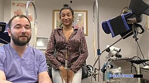 Dr Tampa Pounds Miss Mars' Big Tits Ass in Exam!