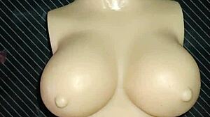 a dolly winces but loves my cock stretching her tiny shaved vagina so deep missionary style