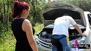 foda com o cu empinado na estrada me faz gozar tanto com rikardo fantasma e mary redqueen assfucking wild