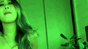outdoor festival girl gets wild after drinks and music