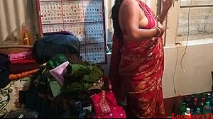 Indian wife saree fuck husband hardcore homemade orgasm in home by localsex31