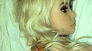 pornstar savana styles pounds her new sex doll hard with strap-on right