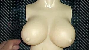 a dolly winces but loves my cock stretching her tiny shaved vagina so deep missionary style