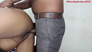 Seduced Brother-in-Law Fucks Big Ass Sister-in-Law Bent Over After Tea Offer