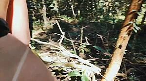 Hot Stepdaughter Teases Daddy In Woods Until He Takes Her Tight Virgin Ass Full Video