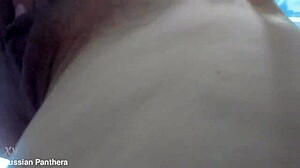 Hairy milf fucking while pissing right in your mouth?