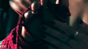 these kinky feet get so turned on from barefoot tickling lickin n choking games...