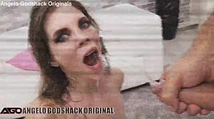 Valentina Love's First Anal Pee