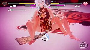 lesbian babes play steamy intimate game