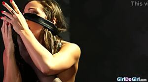 Get on Your Knees, My Submissive Lesbian Milf Toy!