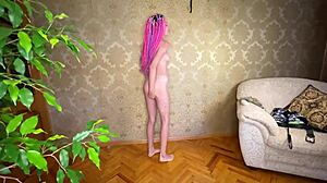 We captured our wild holiday with intense outdoor spanking and moans everywhere