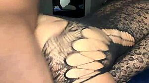 Thick Curly Lightskin Bounces Fat Ass on BBC