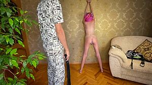 We captured our wild holiday with intense outdoor spanking and moans everywhere