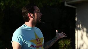 Alternative Goth Emo Slut Gets Hardcore Facial After Tattoo Fetish Blowjob and Masturbation