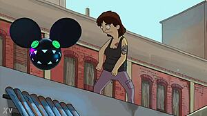 i love that dancing person from bobs burgers movie bridged by lightwave deadmau5 vibe.