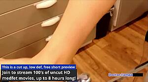 Dr Tampa Pounds Miss Mars' Big Tits Ass in Exam!