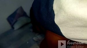 boyfriend convinces girlfriend for first anal despite the pain