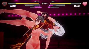 lesbian babes play steamy intimate game