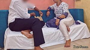 Episode 5 Bhabhi Gives Salesman Big Tits Blowjob Cowgirl Ride Creampie Pov Indian Milf