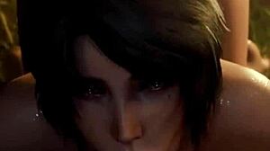 Mad Moxxi Sucks Kpop Cock While Pussy Gets Pounded Hard